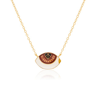Eye Sea You Necklace Chocolate