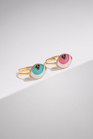 Eye Sea You Ring Turquoise