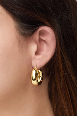 Bold Hoops Gold