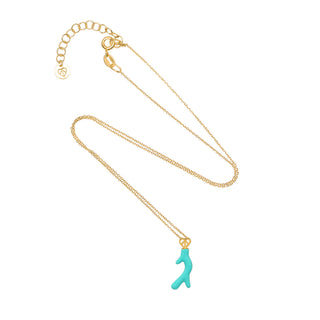 Turquoise Coral Necklace