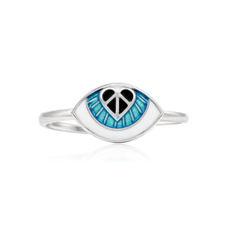 Eye Sea You Ring Icy Blue