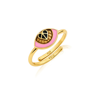 Eye Sea You Ring Sunkissed Pink