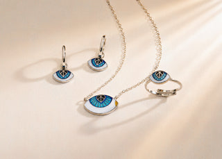 Eye Sea You Hoops Icy Blue
