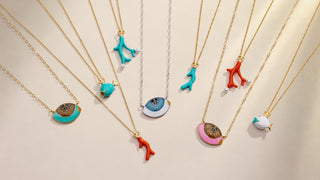 Eye Sea You Necklace Sunkissed Pink