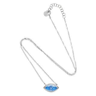 The Ocean Eye Necklace Silver