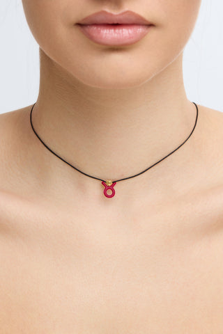 ΤΑΥΡΟΣ  - Enamel Bordeaux