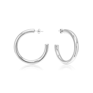 Bold Hoops Silver - XL
