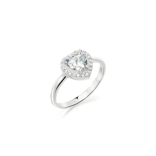 Heart Ring Pave