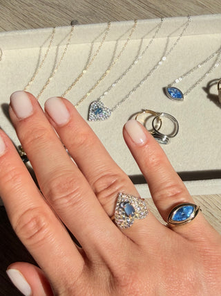 The Ocean Eye Ring Silver