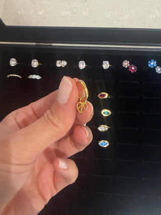Little Love Hoops - Solar Gold