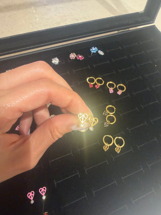 Little Love Studs - Solar Gold
