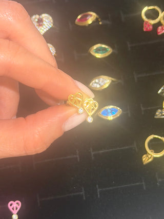 Little Love Studs - Solar Gold