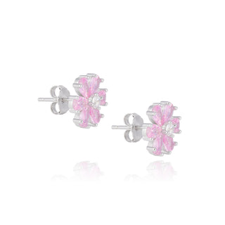 La vie est Belle Stud Earrings - Pink