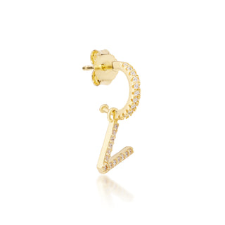Initial "V " Hoop Pave