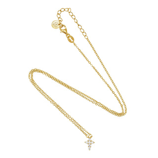 Little Cross Necklace Gold